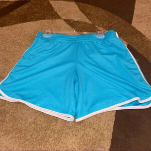 Athletic works -aqua running shorts sz lg